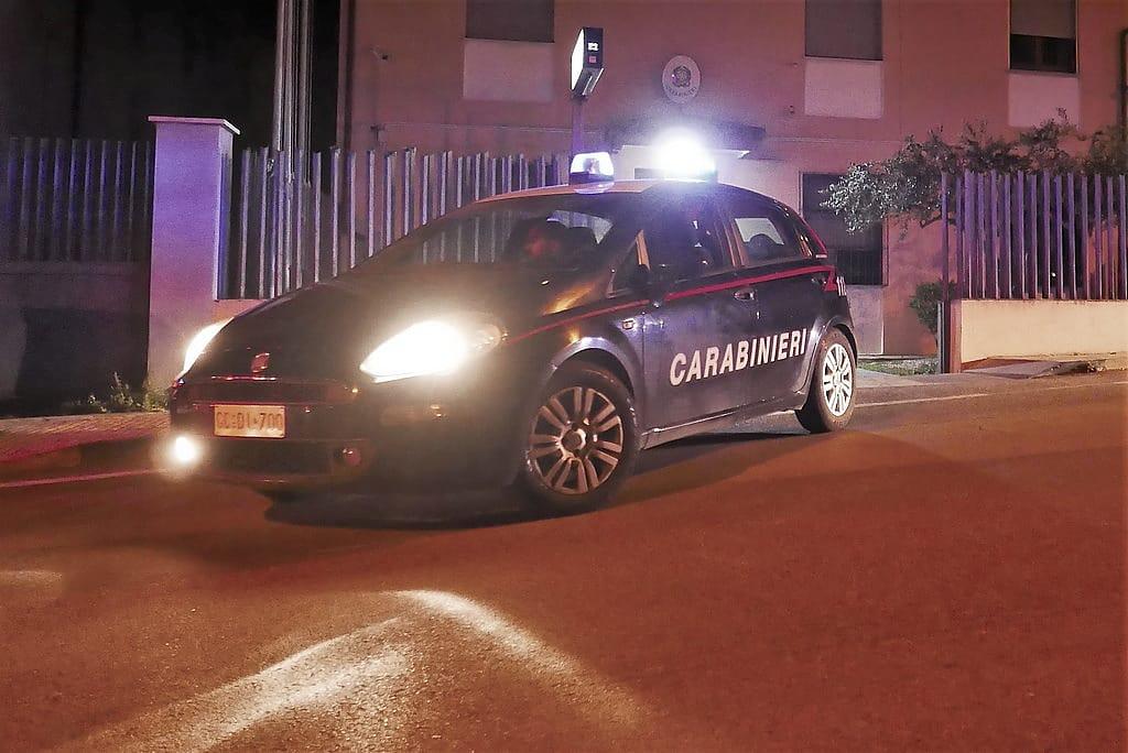 
	Una pattuglia dei carabinieri di Siniscola

