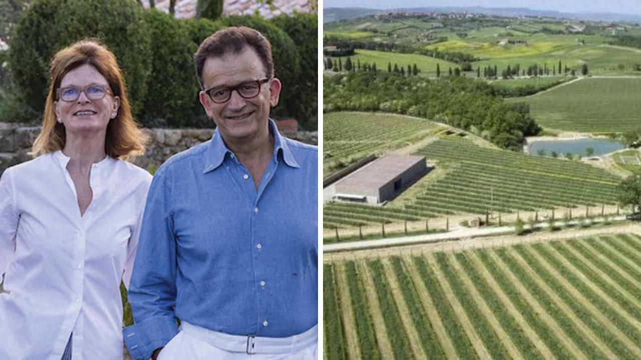 
	Tonie e Philippe e la loro propriet&agrave; in Toscana

