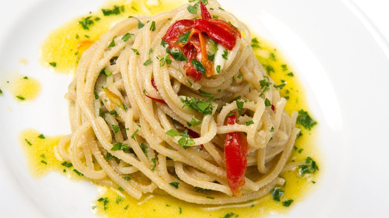Lo spaghetto aglio e olio