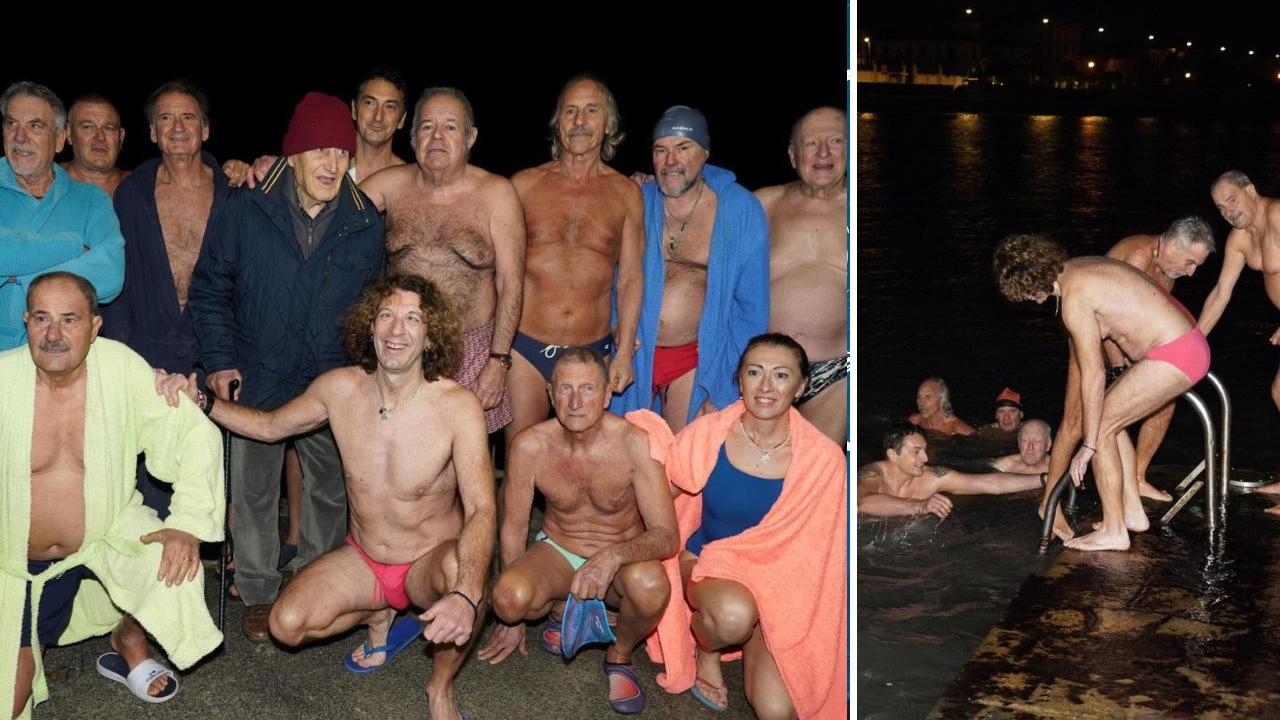 I temerari del tuffo della Merla al Gabbiano