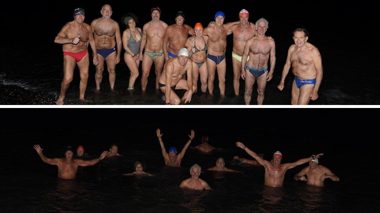 Ecco i protagonisti del tuffo della Merla degli Amici del Mare ai Tre Ponti