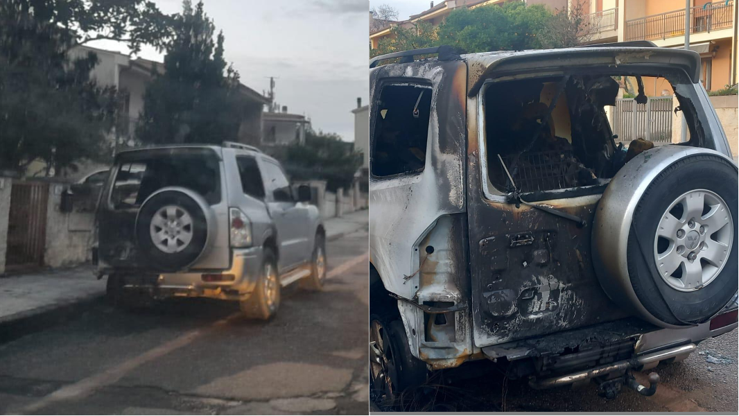 Nuovo attentato incendiario, a fuoco la macchina di un finanziere