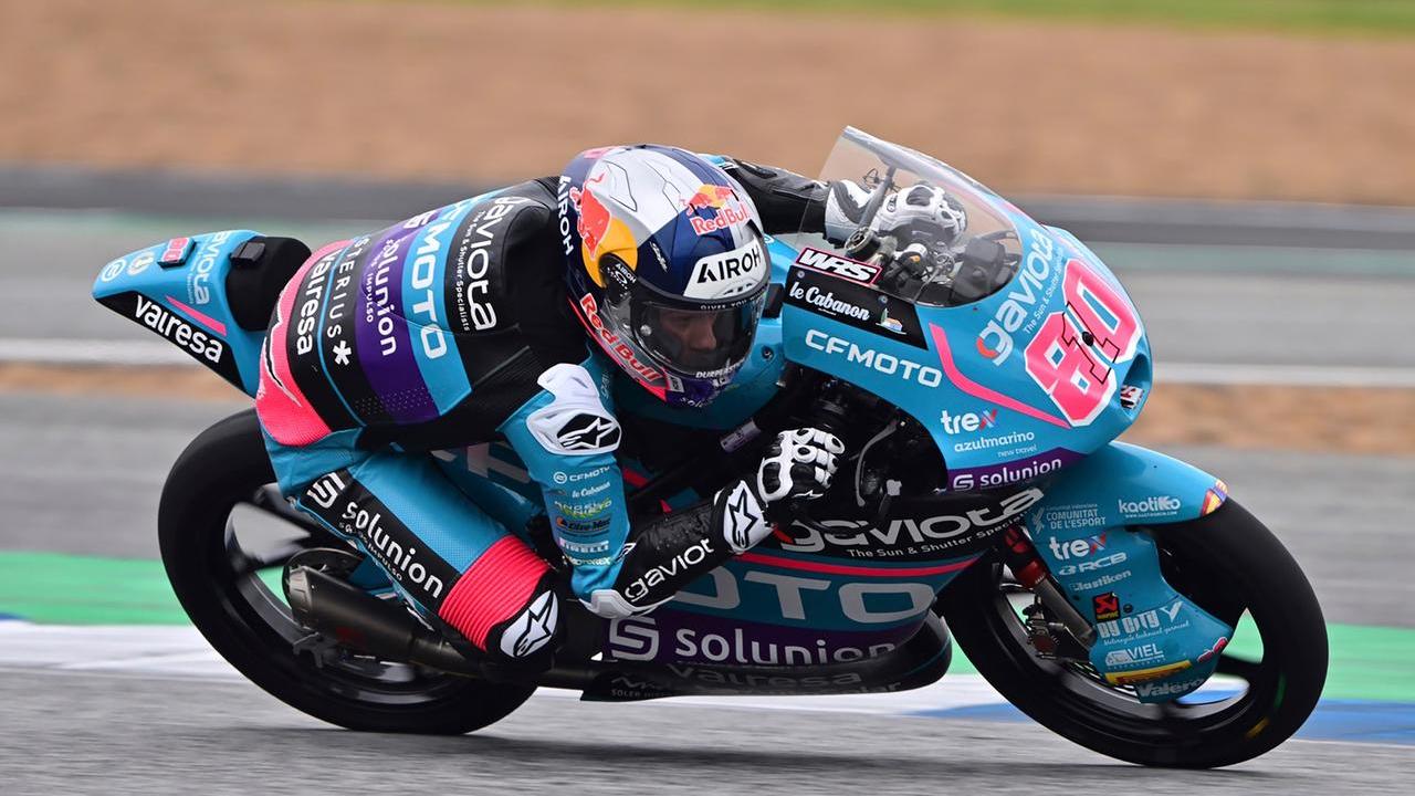 David Alonso, campione del mondo in Moto3
