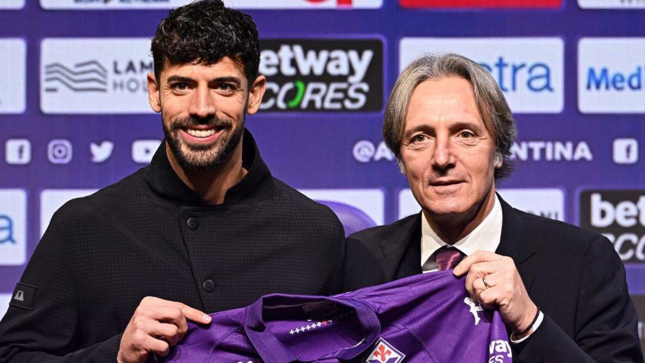 Pablo Marì con il direttore generale Alessandro Ferrari