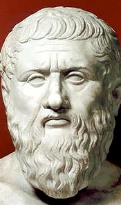 Un busto del filofoso Platone