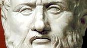 Un busto del filofoso Platone