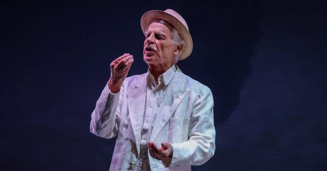 Ferrara, Placido a teatro: «Pirandello, come un padre per me»