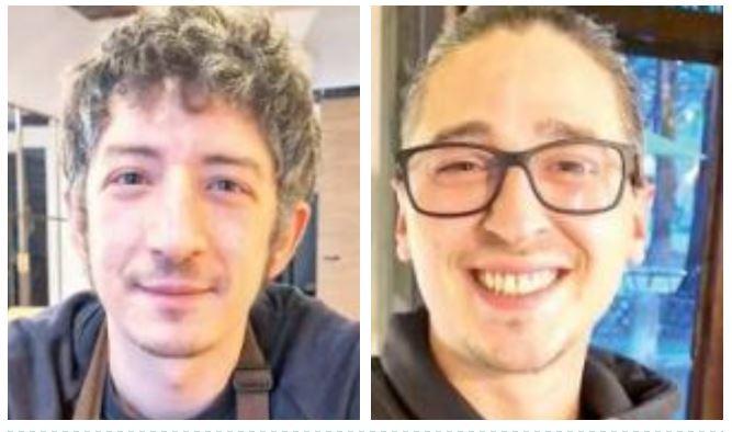 
	A sinistra Mattia Tordi, a destra Luca Braglia

