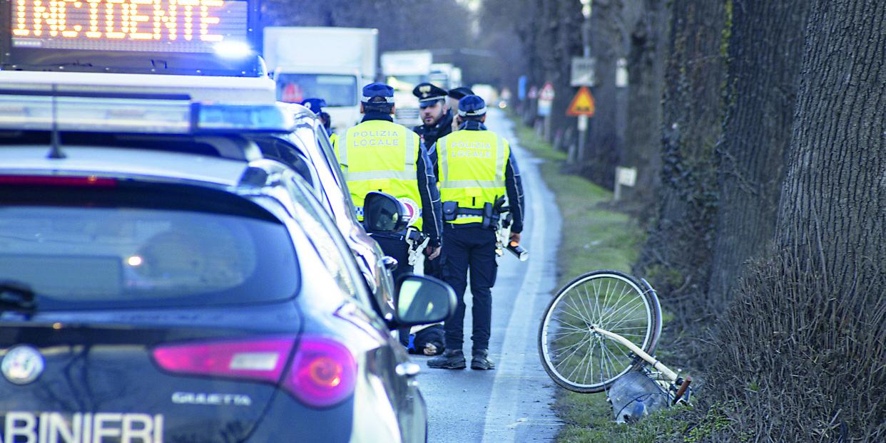 
	Il luogo della tragedia a Castelfranco

