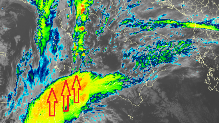 Una tempesta punta verso la Sardegna: allerta elevata ad arancione – Tutte le mappe
