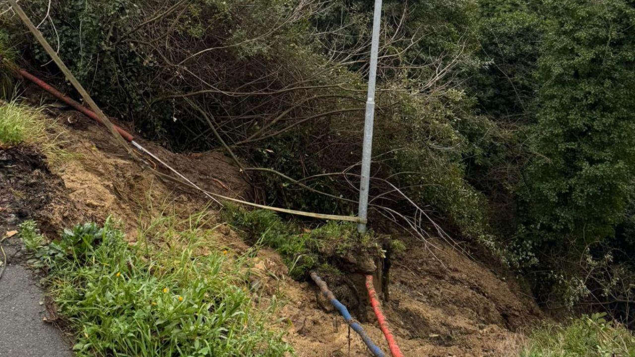 
	La frana nel comune di Chianni&nbsp;

