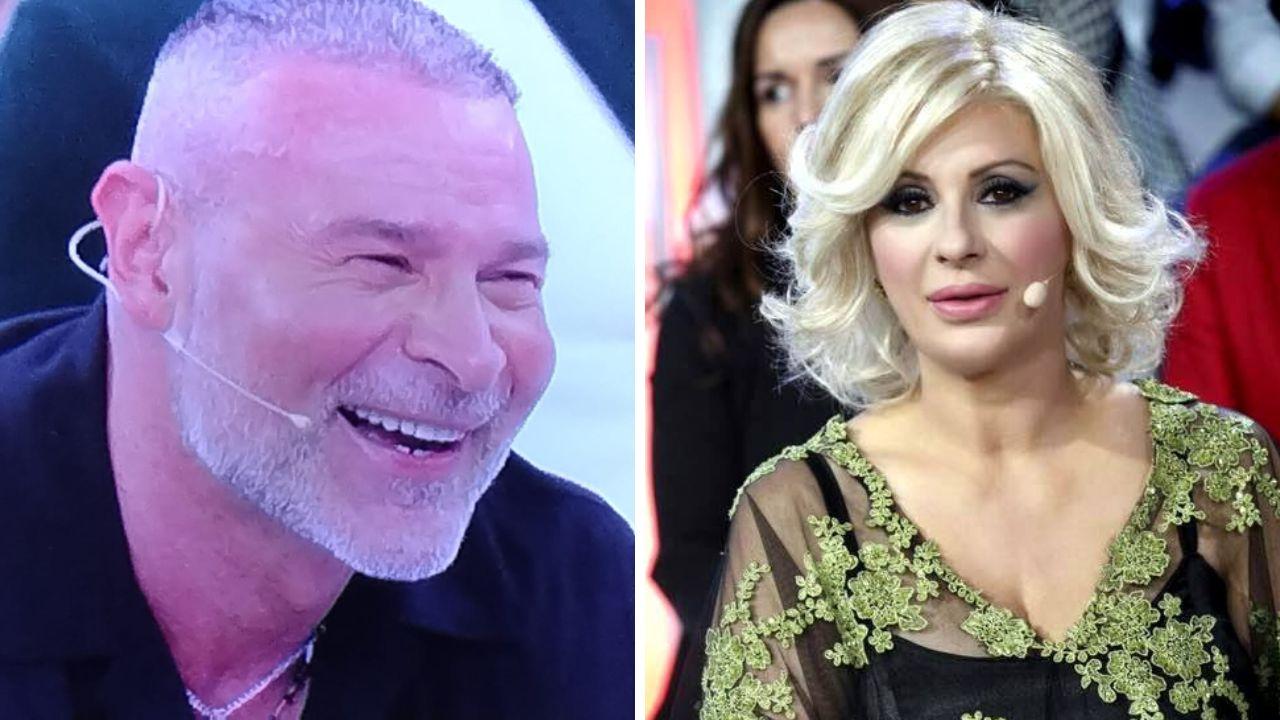 L'imprenditore, durante il programma, e Tina