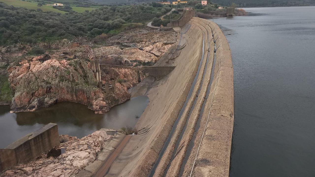 L'invaso di Maccheronis (foto Massimo Locci)