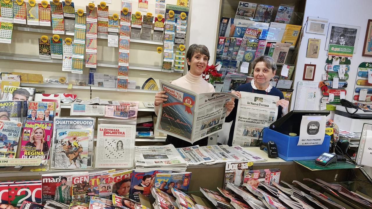 Codigoro, da Cinzia giornali, giochi e un punto di ritrovo