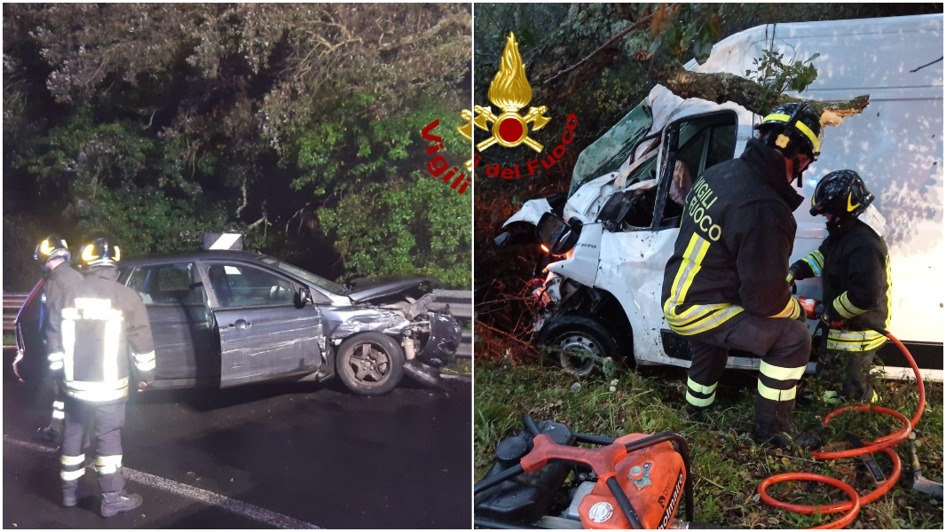 Due feriti in altrettanti schianti all’alba lungo le strade della Gallura