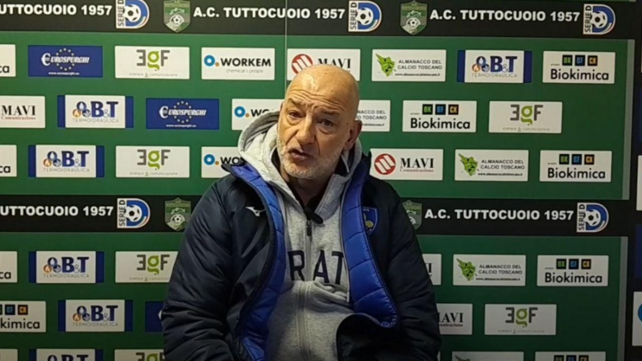 Il tecnico del Prato Marco Mariotti