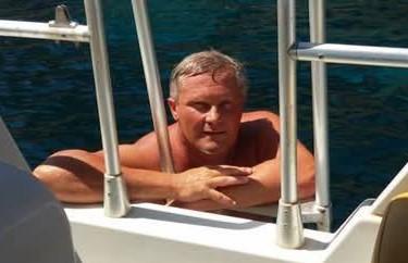 
	Roberto Poppi in una foto dei figli

