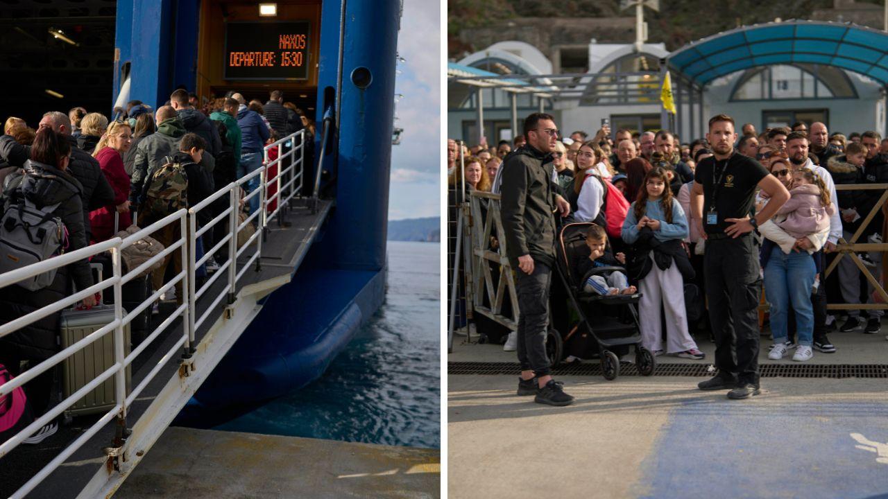 
	Persone in fuga da Santorini

