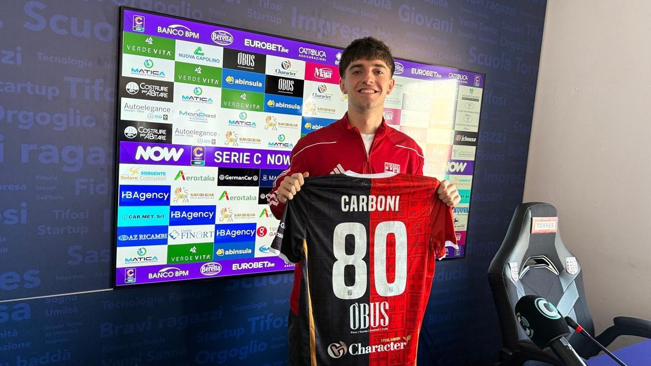 Michele Carboni si presenta: «Non vedevo l’ora di arrivare alla Torres»