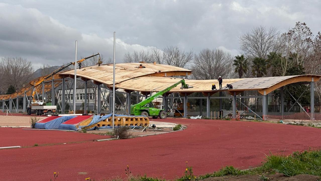 Olbia, al Fausto Noce spunta la pista di atletica al coperto