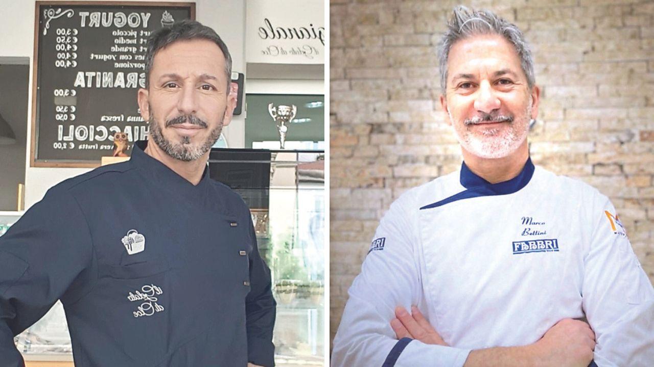 Da sinistra Riccardo Ciaccio e Marco Bettini