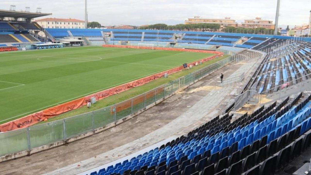Lo stadio Arena Garibaldi