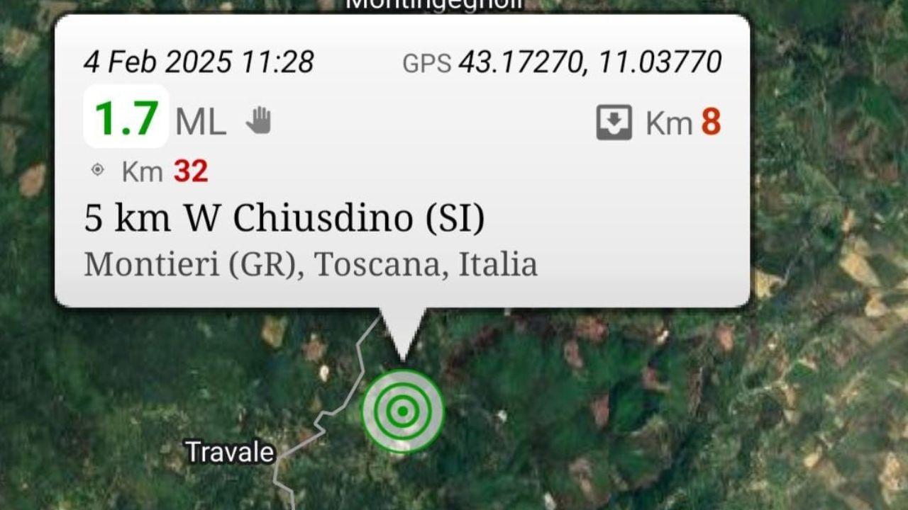 Terremoti in Toscana: sciame sismico tra Siena e Grosseto, 40 scosse in tre giorni