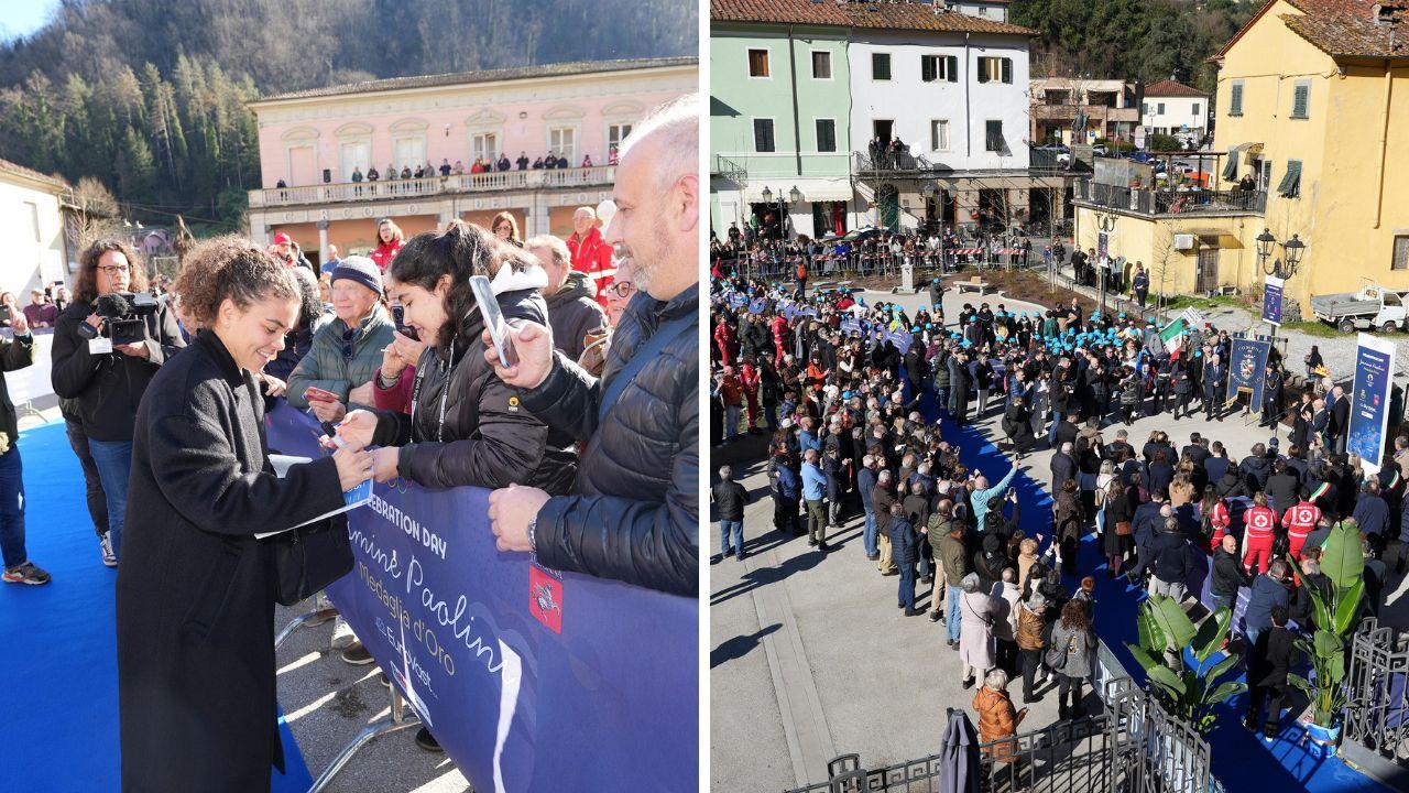 Alcuni momenti dell'evento di Bagni di Lucca (foto Nucci)
