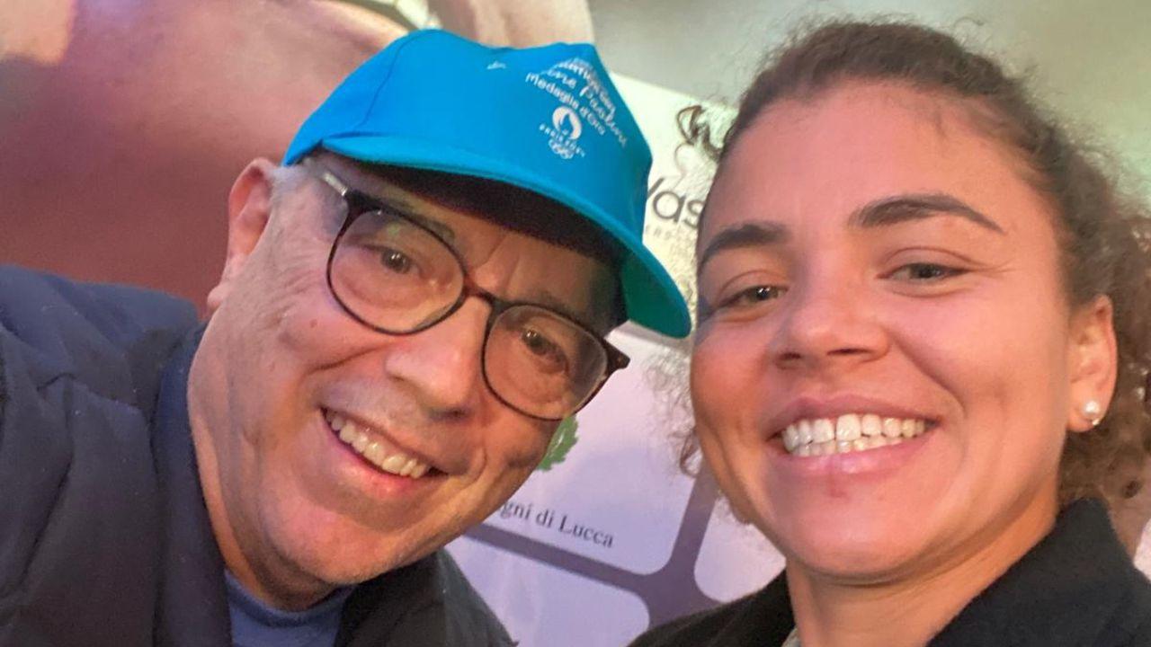 Il selfie con il super fan