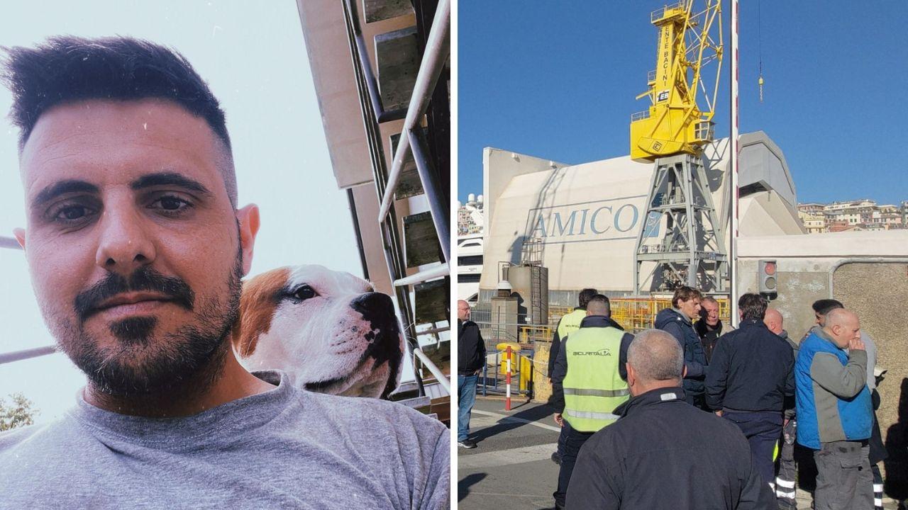 
	Lorenzo Bertanelli e il suo cane&nbsp;

