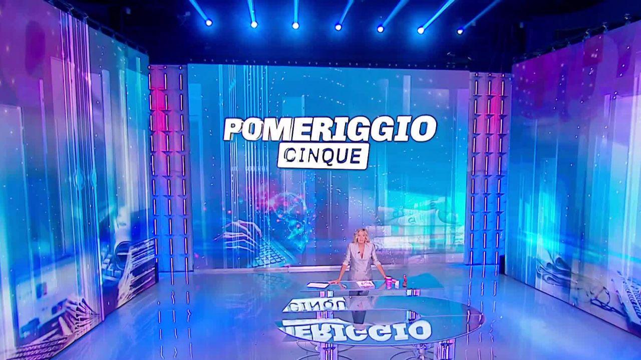 Lo studio di Pomeriggio Cinque