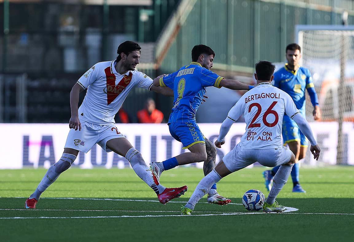 Un'azione dell'ultima partita degli azzurri (foto Matelli/Cuffaro)