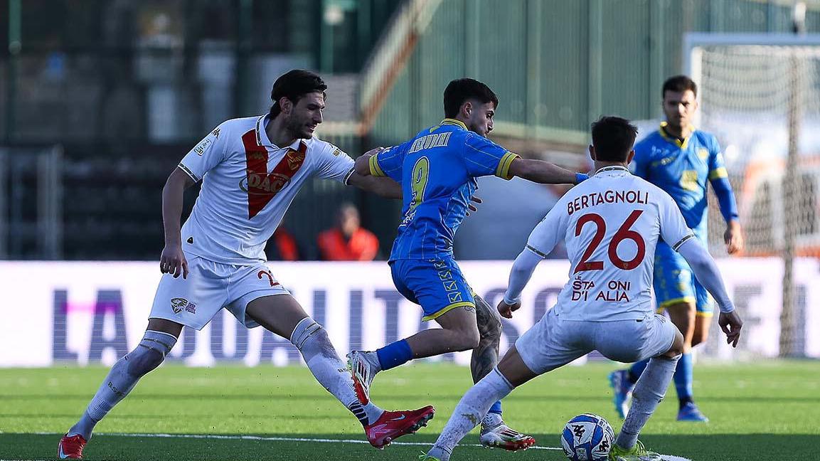Un'azione dell'ultima partita degli azzurri (foto Matelli/Cuffaro)