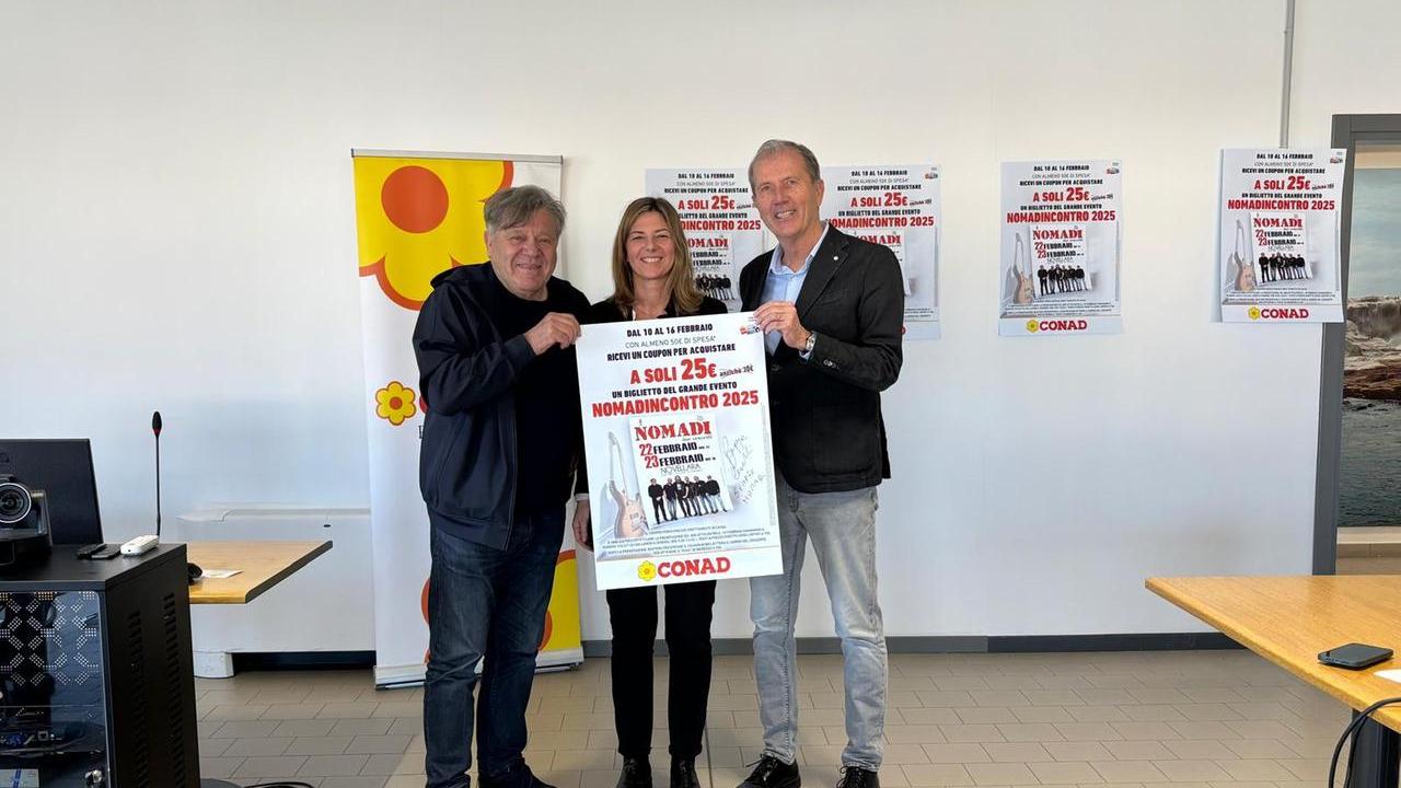 Nomadincontro 2025: due concerti, tanti ospiti e biglietti scontati per i clienti Conad