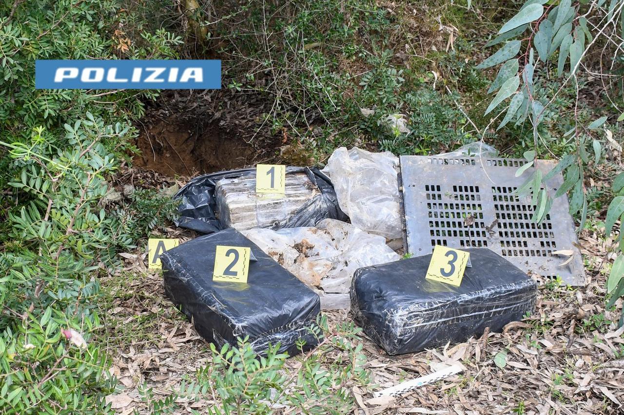 
	I 45 chili di hashish ritrovati a Cabras

