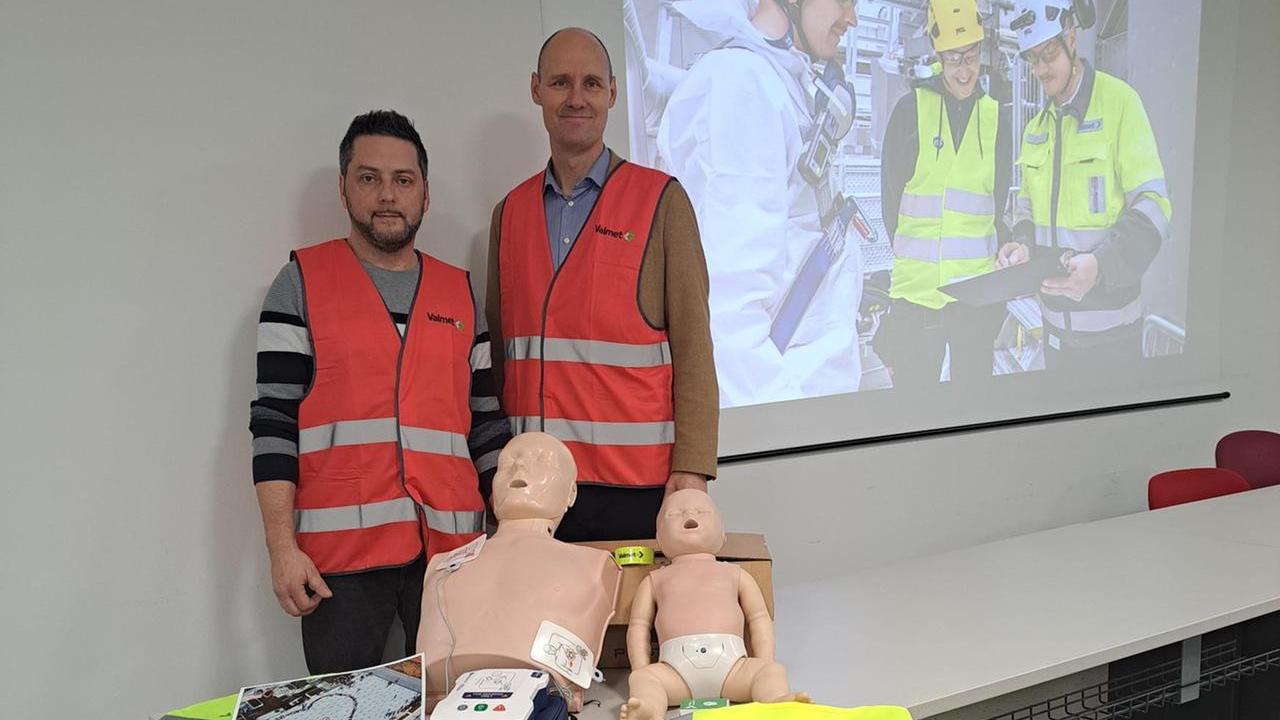 Da sinistra Stefano Ungaretti con Samppa Ahmaniemi