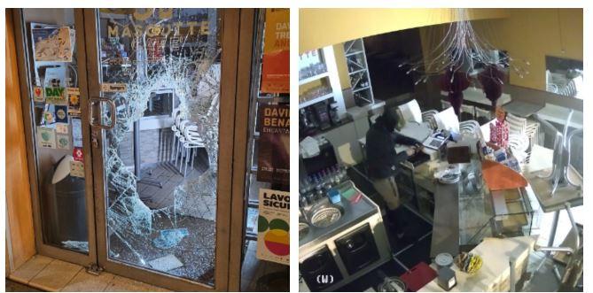 Un’altra spaccata in centro storico: stavolta tocca al Mascotte Cafè