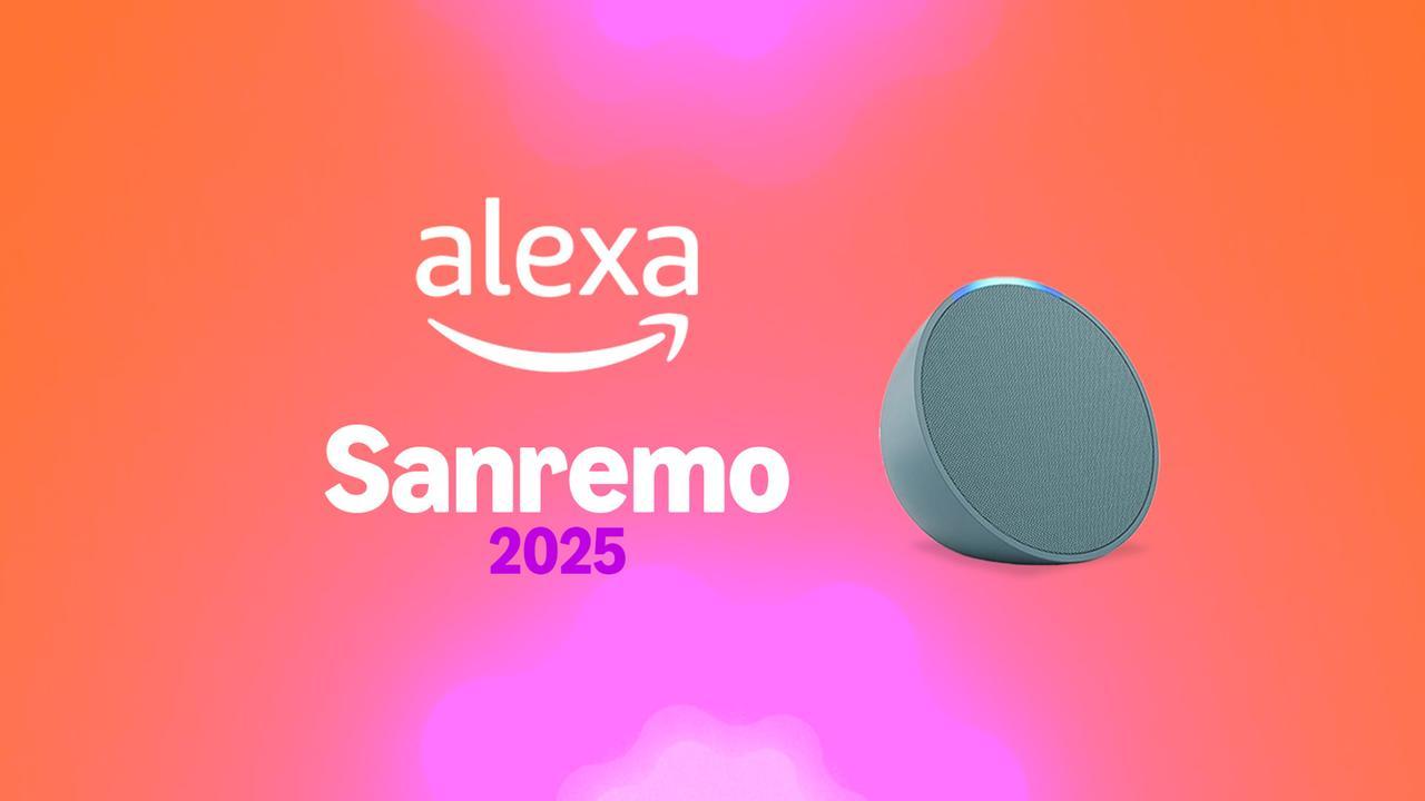 Alexa canta Sanremo, tutto quello che puoi chiedere alla tua assistente vocale durante il Festival 2025