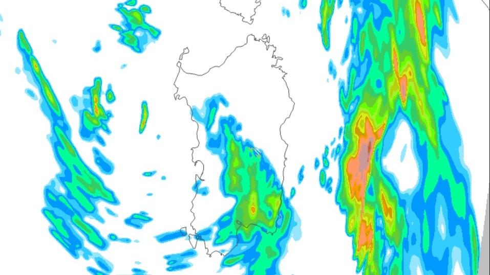 Maltempo, ancora piogge in Sardegna: ecco dove – LA MAPPA