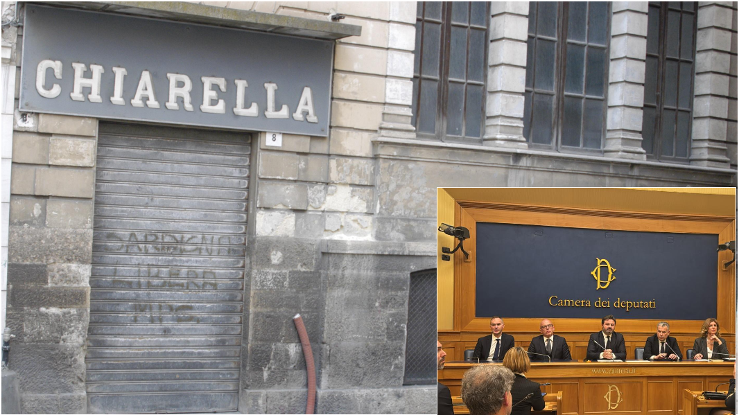 L'ex tipografia Chiarella e la presentazione alal Camera dei deputati