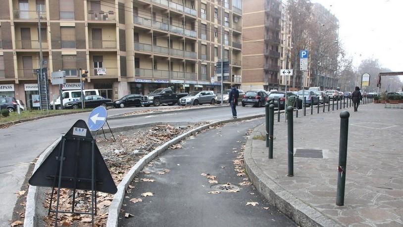 
	Il tratto di via Giardini interessato dai lavori

