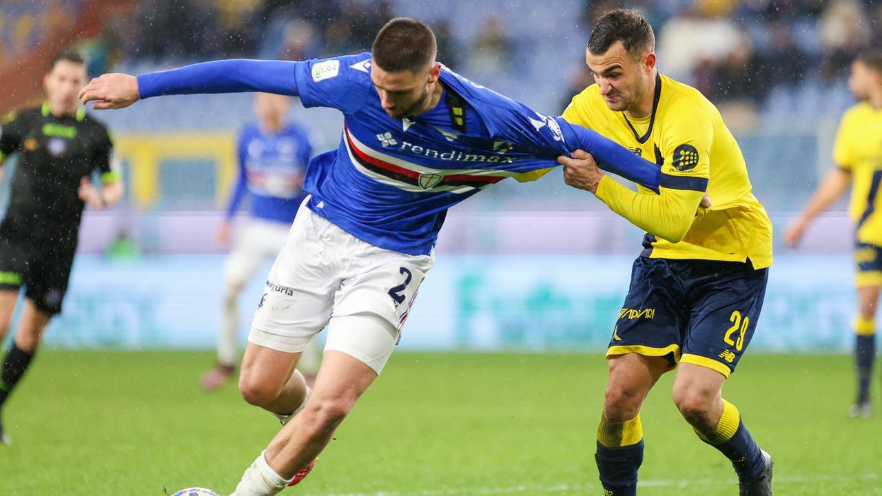 Samp-Modena: Cotali in azione al Ferraris