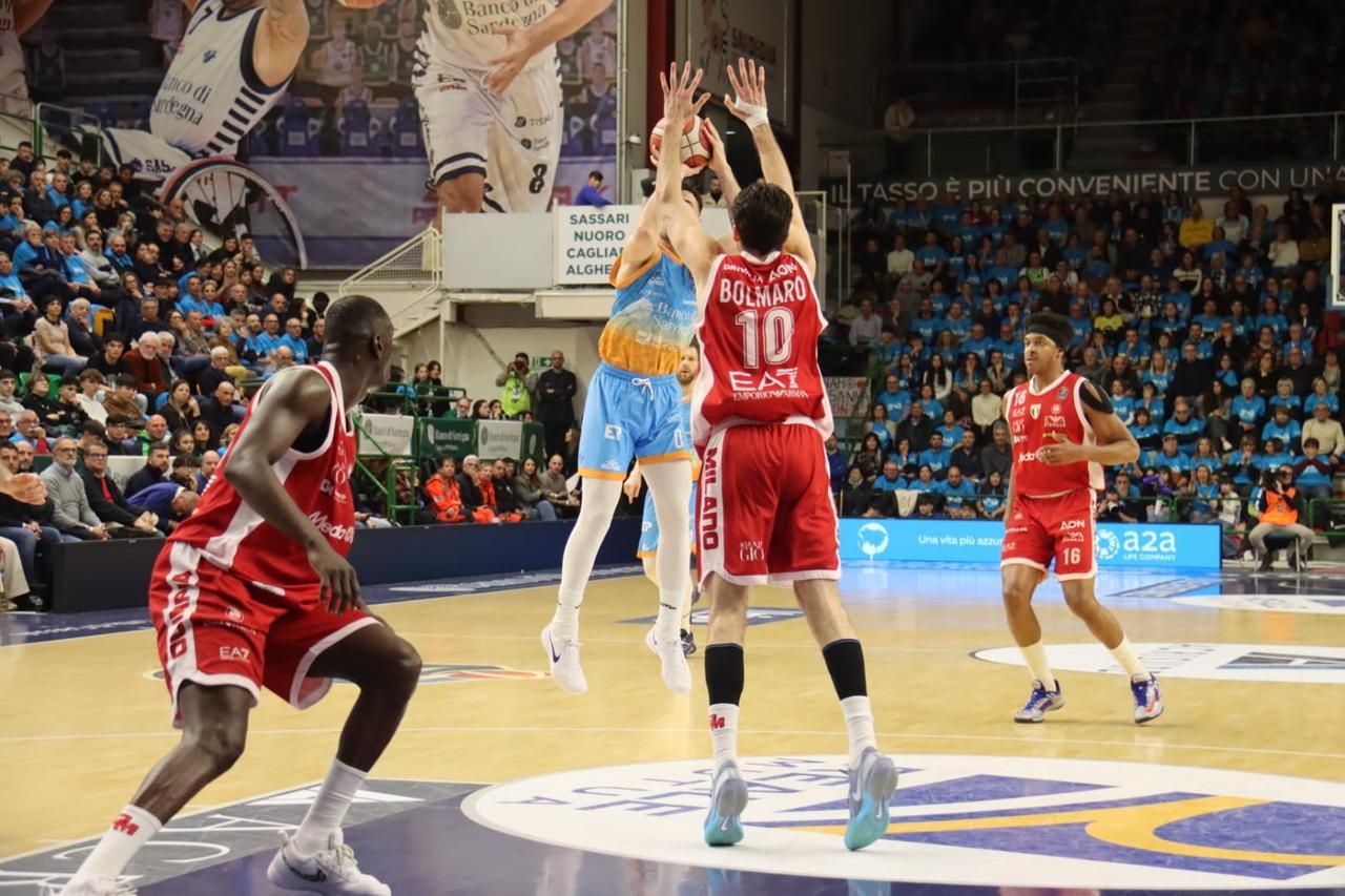 
	Al PalaSerradimigni Dinamo-Olimpia Milano<em> (foto Ivan Nuvoli)</em>

