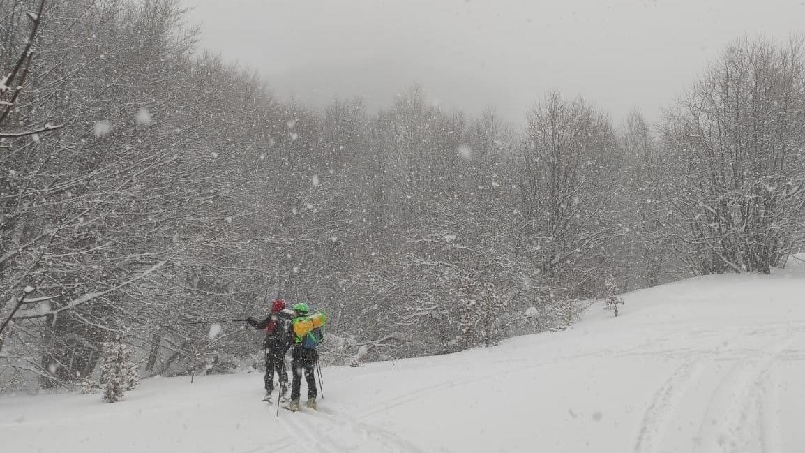 Le ricerche del Soccorso alpino (foto di repertorio)