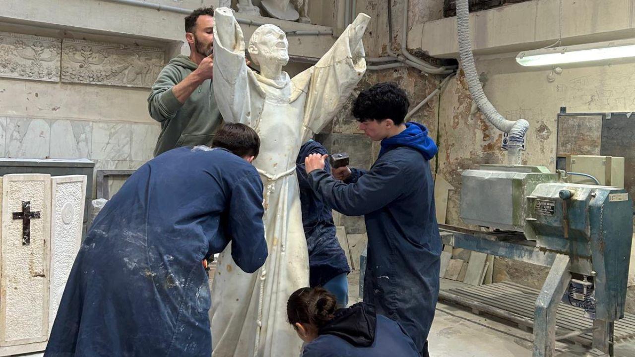 
	Un momento delle lavorazioni

