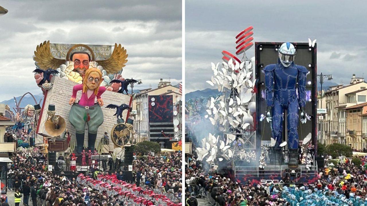 Il Carnevale di Viareggio nelle foto di Roberto Paglianti