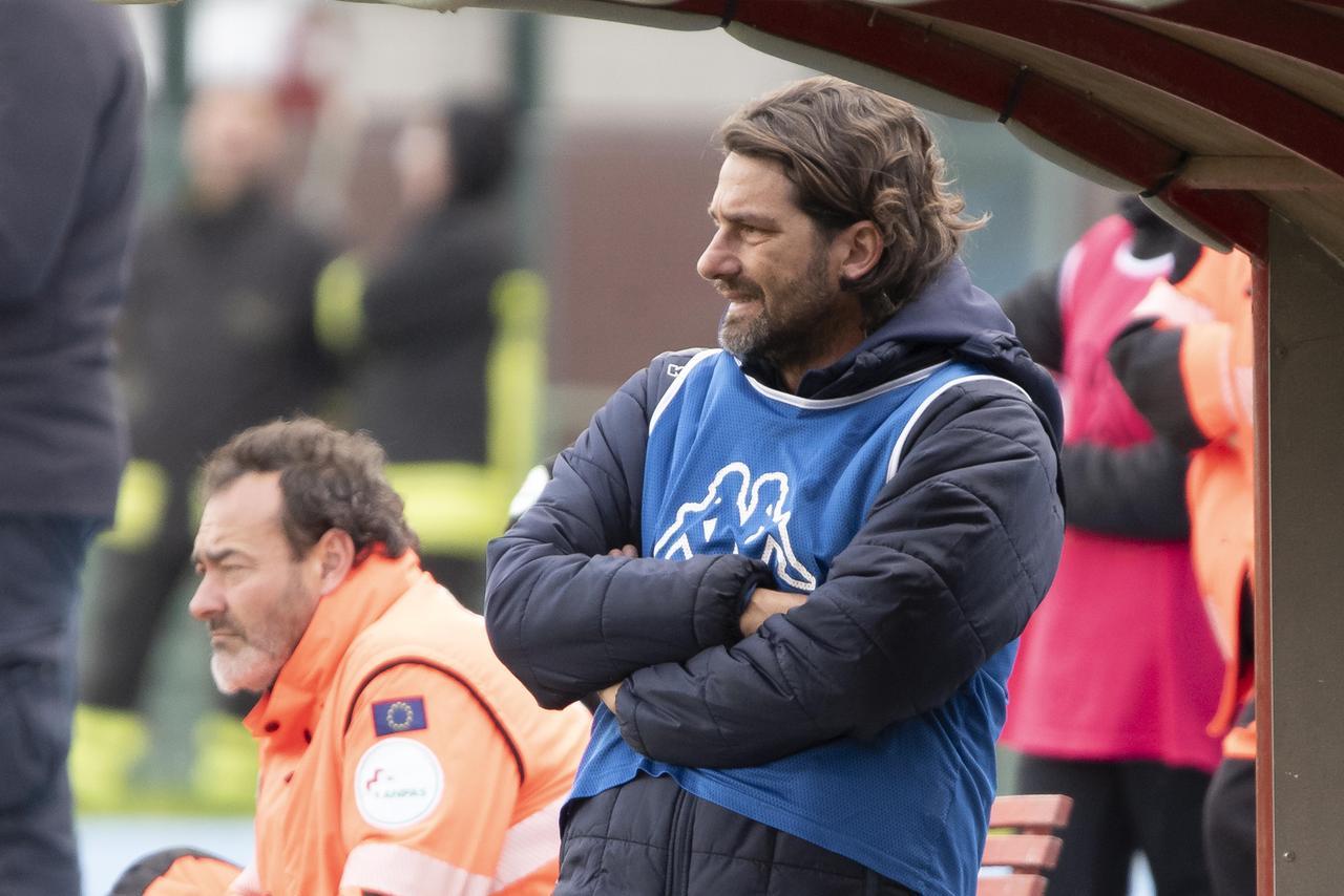 
	Il tecnico del Grosseto (foto Agenzia Bf)

