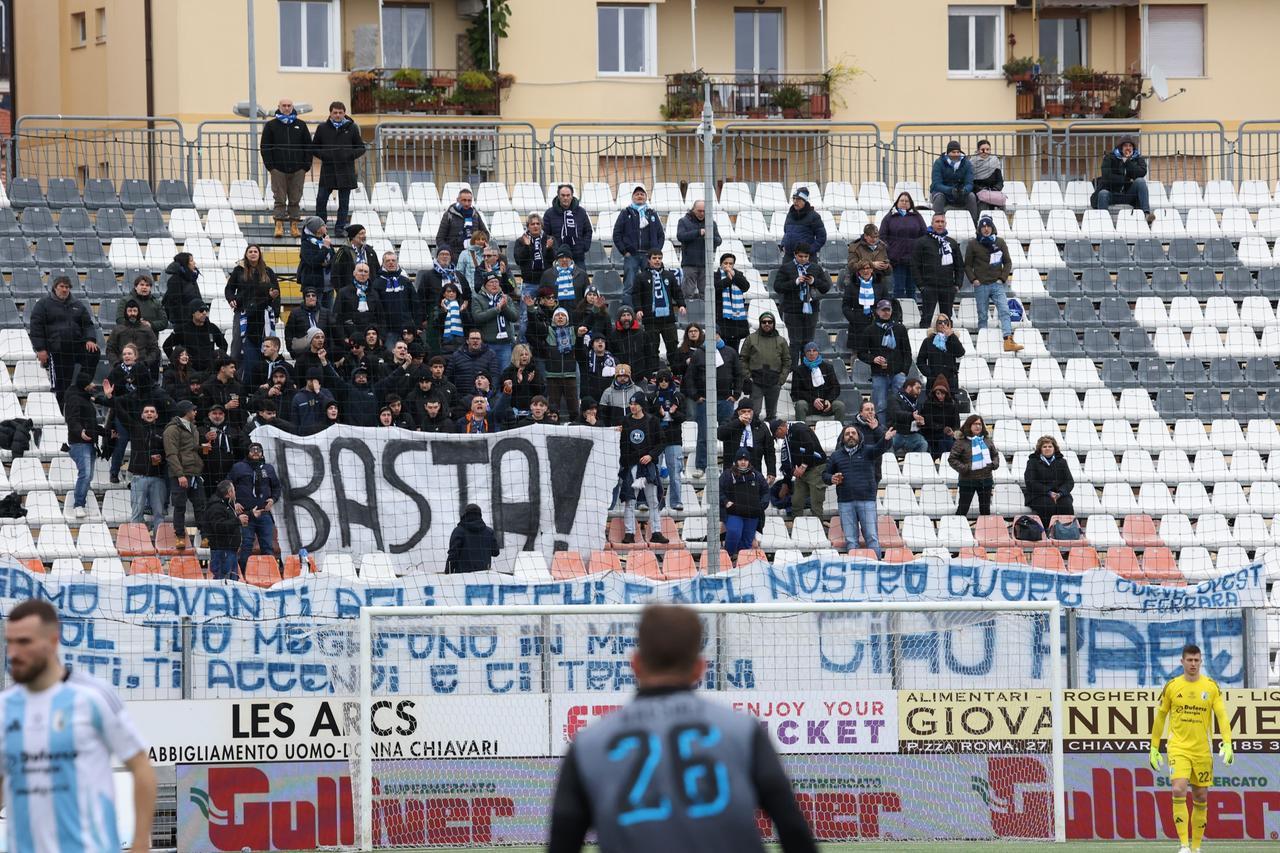 La prima Spal di Baldini dura 5 minuti: uno-due dell’Entella e Parigini accorcia