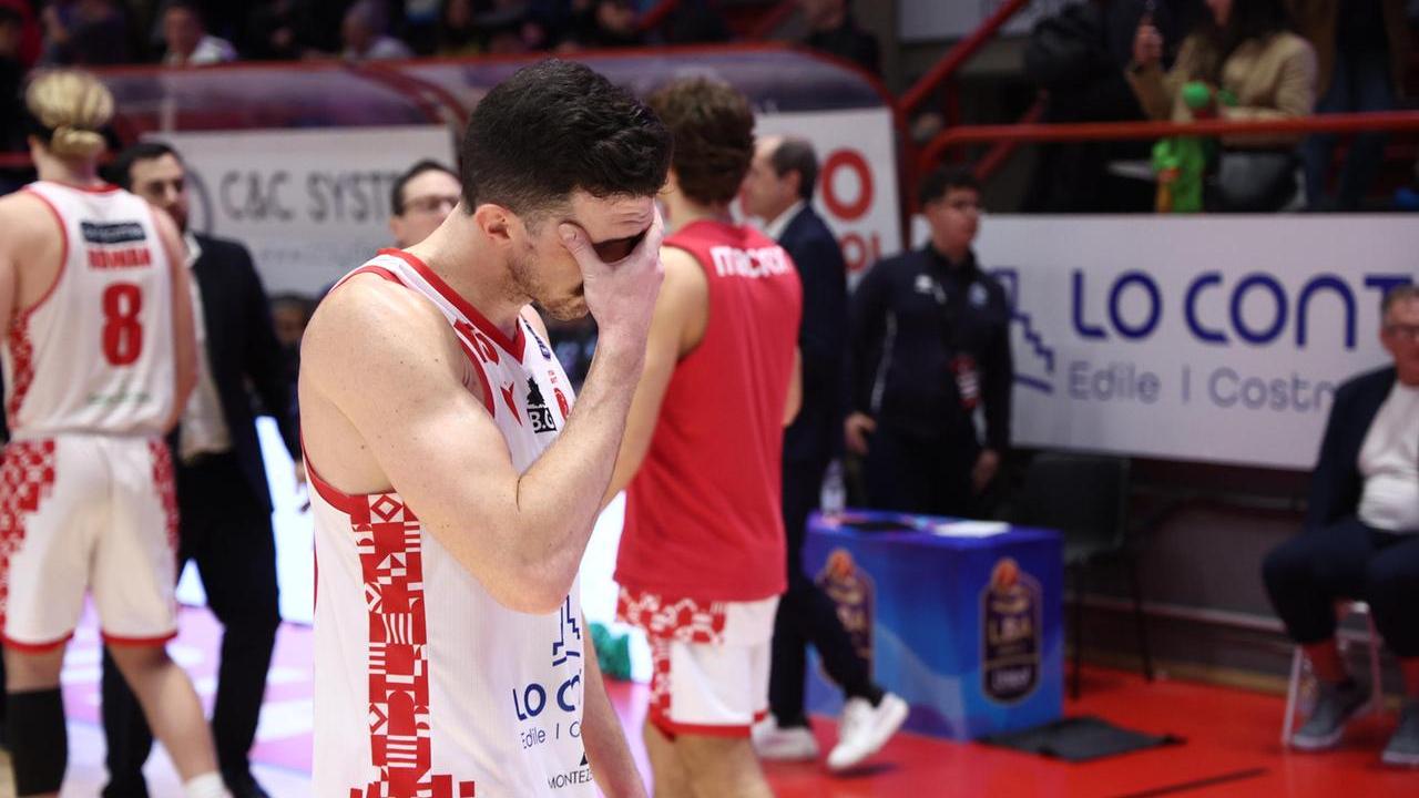 Delusione a fine match (foto Nucci)