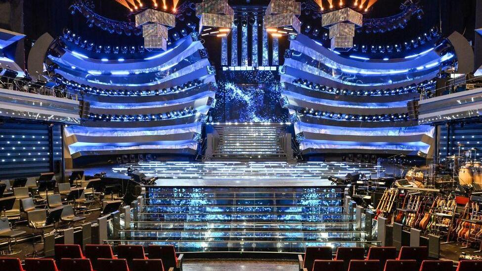 Il palco di Sanremo